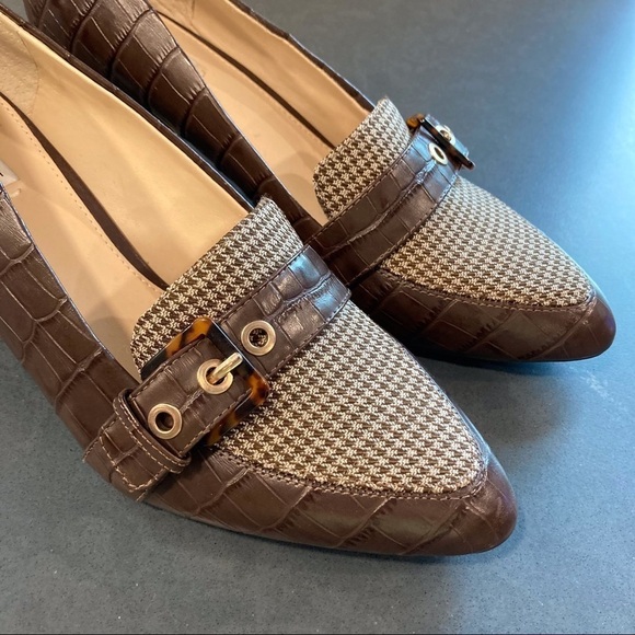 NWT Alex Marie sz 8.5 Woodchip heels - Picture 1 of 15